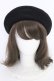 画像2: m petit by misako / AMクロミリボンベレー 57.5ｃｍ クロ T-25-07-14-026-LO-AC-OW-ZT (2)