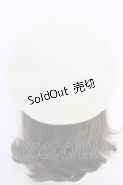 画像2: m petit by misako / AMモチーフリボンベレー  オフ T-25-07-14-029-LO-AC-OW-ZT-K016