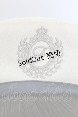 画像3: Fi.n.t / エンブレム刺繍ベレー帽  アイボリー T-25-07-14-030-CA-AC-OW-ZT-K016