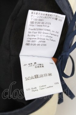 画像5: Fi.n.t / エンブレム刺繍ベレー帽  アイボリー T-25-07-14-030-CA-AC-OW-ZT