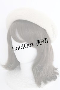 axes femme / ラメ刺繍入サーモベレー  キナリ T-25-07-14-031-AX-AC-OW-ZT-K016