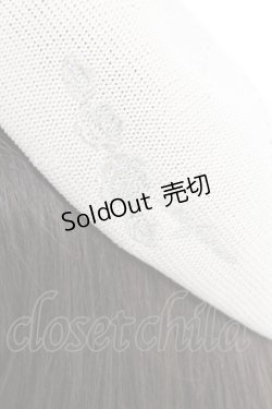 画像2: axes femme / ラメ刺繍入サーモベレー  キナリ T-25-07-14-031-AX-AC-OW-ZT-K016