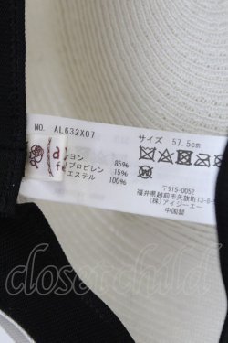 画像5: axes femme / ブレードリボンマリンキャスケット 57.5ｃｍ シロ T-25-07-14-032-AX-AC-OW-ZT
