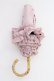 画像9: Maison de FLEUR / 遮光&UV　CUT　フリル折りたたみ傘  ピンク T-25-07-14-036-LO-ZA-OW-ZT