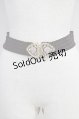 axes femme POETIQUE / ハートローズゴムベルト  ゴールド T-25-07-14-041-AX-ZA-OW-ZT445-F009