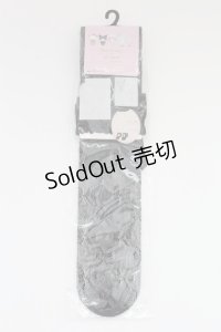 m petit by misako / サンリオコラボオーバーニーソックス  クロ T-25-07-14-006-LO-ZA-OW-ZT