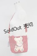 Shirley Temple / クマプリント 3Way Bag  アカ T-25-07-14-049-ET-BG-OW-ZT
