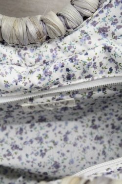 画像7: axes femme / 薔薇モチーフカゴバッグ  ブルー系 T-25-07-14-050-AX-BG-OW-ZT-K024