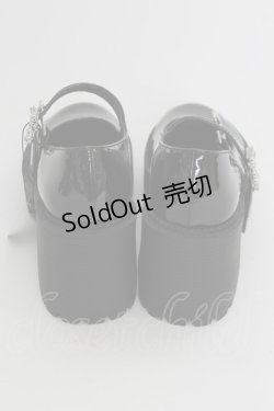 画像3: Ank Rouge / ビジューバックル厚底メリージェーン M クロ T-25-07-14-051-CA-SH-OW-ZT387