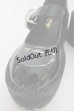 画像7: Ank Rouge / ビジューバックル厚底メリージェーン M クロ T-25-07-14-051-CA-SH-OW-ZT387