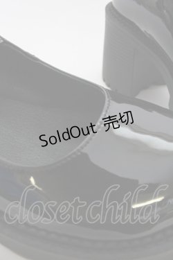 画像8: Ank Rouge / ビジューバックル厚底メリージェーン M クロ T-25-07-14-051-CA-SH-OW-ZT387