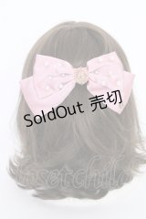 m petit by misako / AM*NIPLバレッタ  ピンク T-25-07-14-016-LO-AC-IG-ZT