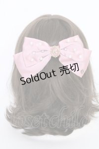 m petit by misako / AM*NIPLバレッタ  ピンク T-25-07-14-016-LO-AC-IG-ZT