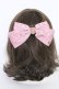 画像1: m petit by misako / AM*NIPLバレッタ  ピンク T-25-07-14-016-LO-AC-IG-ZT (1)