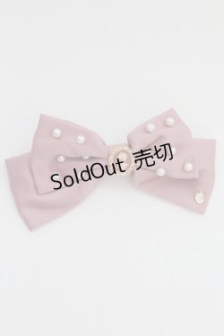 画像2: m petit by misako / AM*NIPLバレッタ  ピンク T-25-07-14-016-LO-AC-IG-ZT