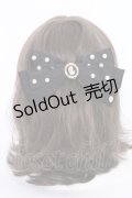 m petit by misako / AM*NIPLバレッタ  クロ T-25-07-14-017-LO-AC-IG-ZT424-F003