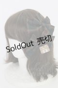 Amavel / Dolly Holidayチェックダブルリボンクリップ  グリーン T-25-07-14-019-CA-ZA-OW-ZT437-F006
