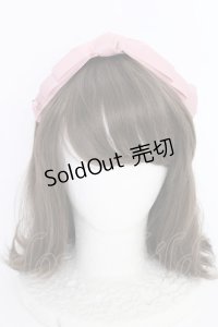 m petit by misako / NINA'sコラボ AM*NIリボンカチューシャ  ピンク T-25-07-14-020-LO-AC-IG-ZT432-F003