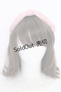 画像1: m petit by misako / NINA'sコラボ AM*NIリボンカチューシャ  ピンク T-25-07-14-020-LO-AC-IG-ZT432-F003