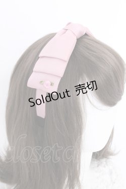 画像2: m petit by misako / NINA'sコラボ AM*NIリボンカチューシャ  ピンク T-25-07-14-020-LO-AC-IG-ZT432-F003