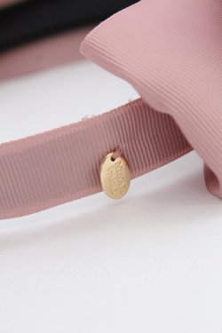画像4: m petit by misako / NINA'sコラボ AM*NIリボンカチューシャ  ピンク T-25-07-14-020-LO-AC-IG-ZT
