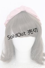 m petit by misako / NINA'sコラボ AM*NIリボンカチューシャ  ピンク T-25-07-14-021-LO-AC-IG-ZT432-F003