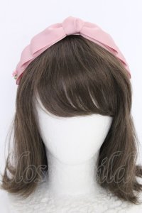 m petit by misako / NINA'sコラボ AM*NIリボンカチューシャ  ピンク T-25-07-14-021-LO-AC-IG-ZT