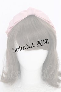 m petit by misako / NINA'sコラボ AM*NIリボンカチューシャ  ピンク T-25-07-14-021-LO-AC-IG-ZT432-F003