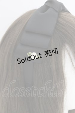 画像2: m petit by misako / NINA'sコラボ AM*NIリボンカチューシャ  クロ T-25-07-14-022-LO-AC-IG-ZT432-F003