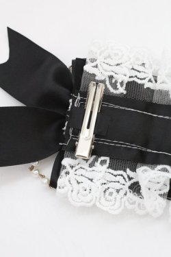 画像4: LOLITA他 / ヘッドドレスクリップ  クロ×シロ T-25-07-14-023-LO-AC-IG-ZT