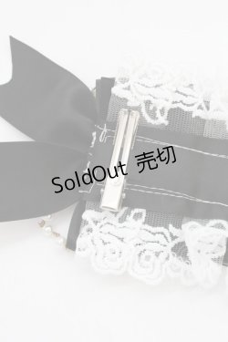 画像4: LOLITA他 / ヘッドドレスクリップ  クロ×シロ T-25-07-14-023-LO-AC-IG-ZT