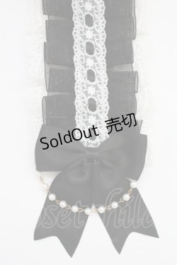 画像5: LOLITA他 / ヘッドドレスクリップ  クロ×シロ T-25-07-14-023-LO-AC-IG-ZT