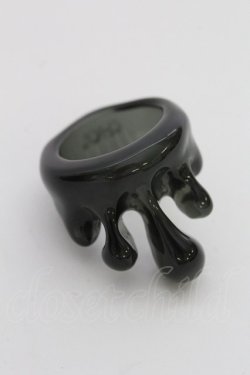 画像1: Q-pot. / クリアブラックメルトリング  クリアブラック T-25-07-14-024-QP-AC-OW-ZT