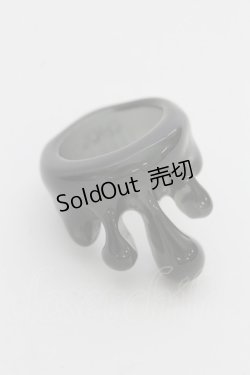 画像1: Q-pot. / クリアブラックメルトリング  クリアブラック T-25-07-14-024-QP-AC-OW-ZT