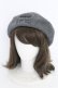画像2: m petit by misako / AMクロミリボンベレー 57.5ｃｍ グレー T-25-07-14-025-LO-AC-OW-ZT (2)