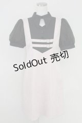 EAT ME / ダブルベルトドッキングワンピース  ピンクｘ黒 T-25-07-17-029-LO-OP-AS-ZS