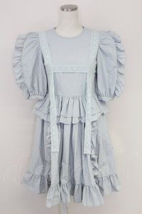 Pain（lilLilly） / ハーネスデザインワンピース  サックス T-25-07-17-032-LO-OP-AS-ZT
