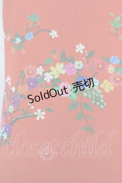 画像3: Cherir la femme franche lippee / いたずらねこノースリーブワンピース  オレンジ T-25-07-17-038-LO-OP-HI-ZS