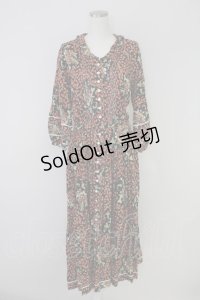 PINK HOUSE /いちごプリントワンピース  黒 T-25-07-17-039-LO-OP-AS-ZT313