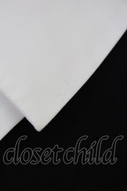 画像9: EAT ME / ダブルバイカラータイトワンピース  黒 T-25-07-17-046-LO-OP-HI-ZT302