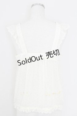 画像2: Franche Lippee / 刺繍シースルートップス  アイボリー T-25-07-17-004-LO-TO-HI-ZT