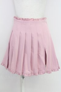 Bon24Hiz / プリーツスカート  ピンク T-25-07-17-049-LO-SK-HI-ZT