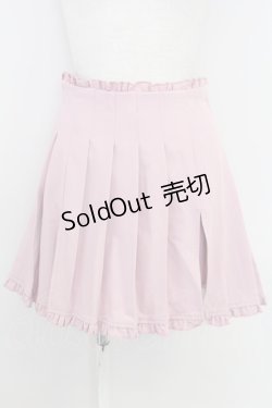 画像1: Bon24Hiz / プリーツスカート  ピンク T-25-07-17-049-LO-SK-HI-ZS