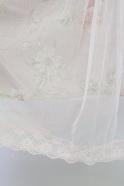 画像6: axes femme / プリーツチュール重花柄スカート  ピンク T-25-07-17-050-AX-SK-AS-ZS