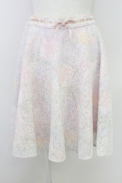 画像1: axes femme POETIQUE / スカート  ピンク T-25-07-17-051-AX-SK-AS-ZT