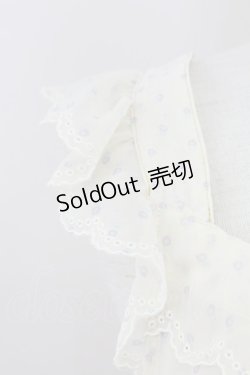 画像4: Franche Lippee / 刺繍シースルートップス  アイボリー T-25-07-17-004-LO-TO-HI-ZT