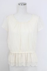 LOLITAその他(お買取対象外) /  ドットシフォントップス  オフ T-25-07-17-005-LO-TO-HI-ZS