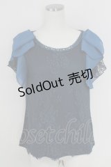 axes femme / トップス  青緑 T-25-07-17-054-AX-TO-HI-ZS