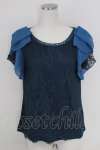 axes femme / トップス  青緑 T-25-07-17-054-AX-TO-HI-ZT
