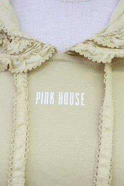 画像3: PINK HOUSE / ピコフリルフードカットソー  イエロー T-25-07-17-007-LO-TO-AS-ZT